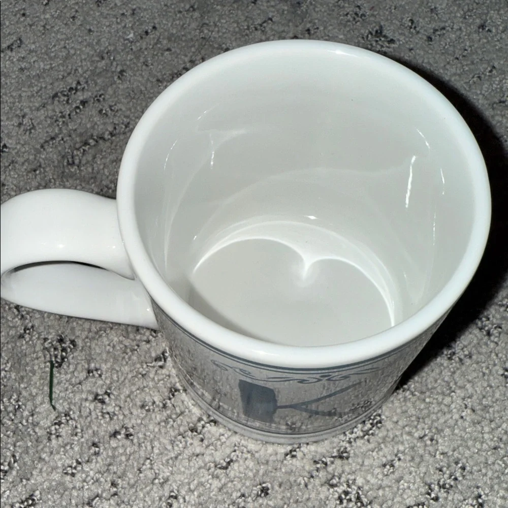Sur La Table Initial K Monogram Coffee Tea Mug